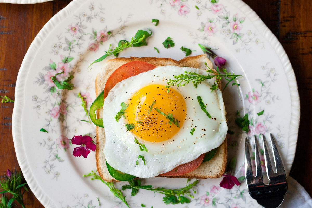 Half-Cooked Egg Omelette